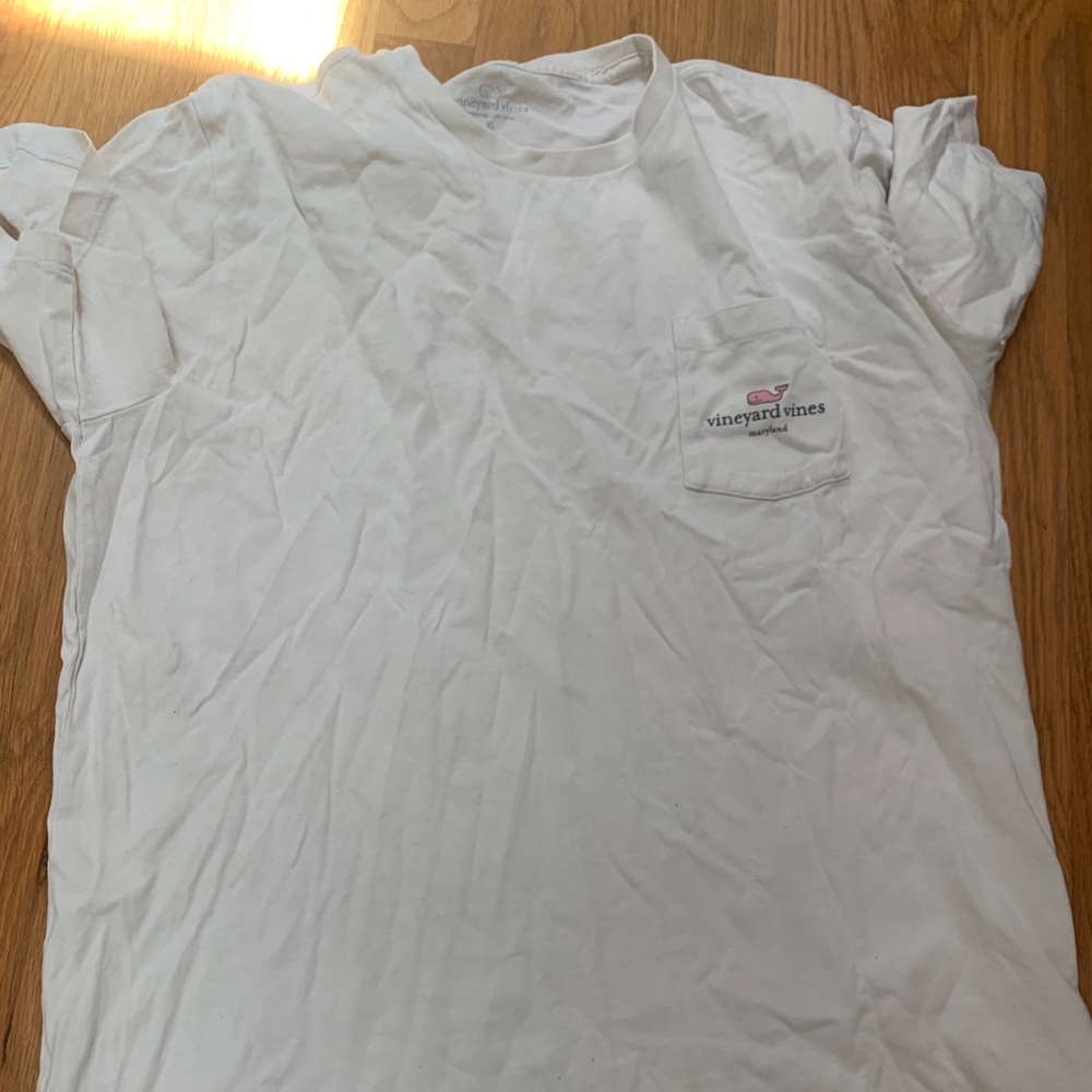 VINEYARD VINES WHALE MARYLAND SHIRT SIZE KIDS XL